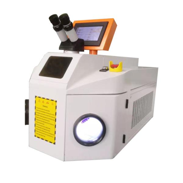 200W Jewelry Laser Spot YAG Welding Machines Desktop Portable 1064nm Weld for Gold Silver Metal Ring Necklace Bangle