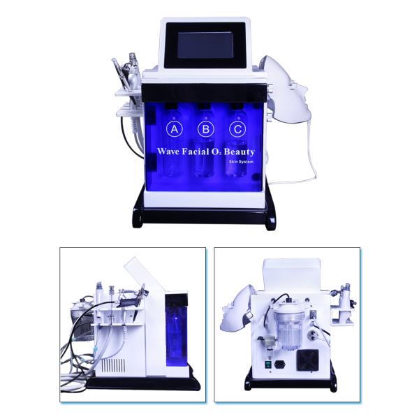 máquina de belleza facial de radiofrecuencia Terapia de bio ultrasonido RF para la eliminación de cicatrices hidratantes faciales