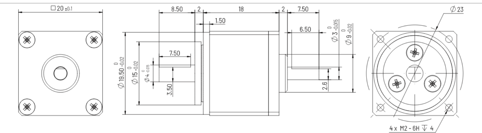 CSF5 Mini Harmonic Reducer
