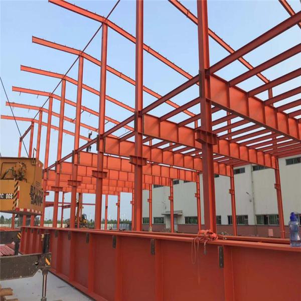 Prefabricated Steel Structure Factory Building Low Maintenance Metal Structure Building