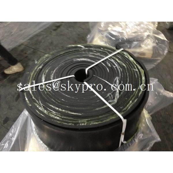 Черный транспортер обходя резину, резину skirtboard хорошей ссадины упорную