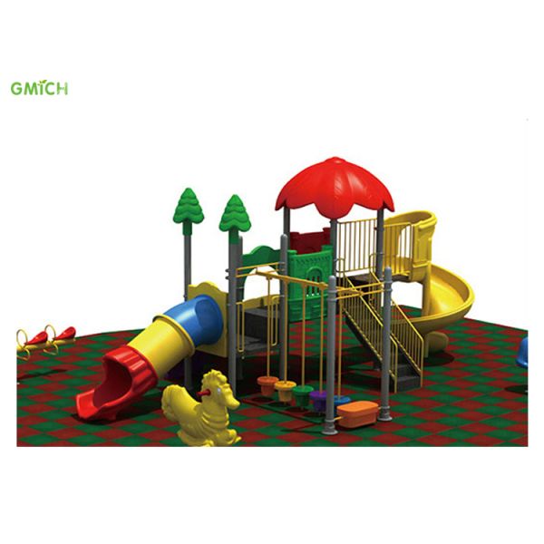 OEM Service Children Outdoor Playground Equipment Plastic Slide Amusement Park Anti Slip