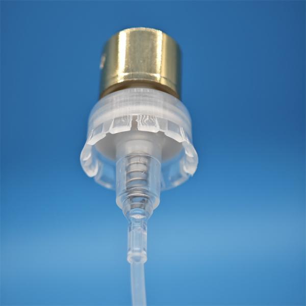 Ergonomic Fragrance pump valve for cosmetic brands with anti-clog design & user-centric operation​