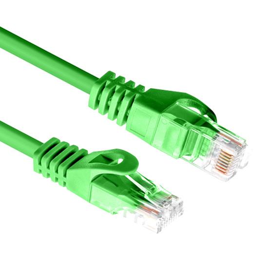 7241002 isolation de HDPE de corde de correction de CAT.5e U/UTP RJ45