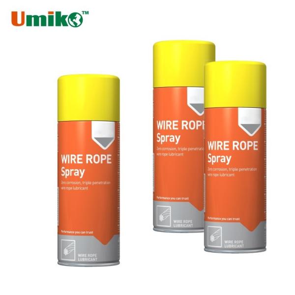 Grasa en aerosol para cables de acero a prueba de humedad 450ml Aceite lubricante industrial