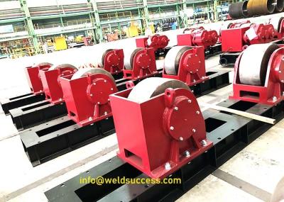 Steel Wheel Pipe Welding Rollers, 60T Tank Turning Roller Support With CE Certification