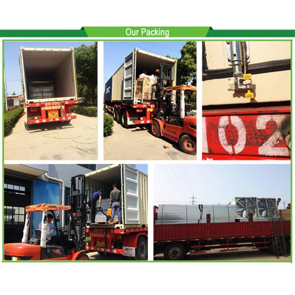 Large Steel Greenhouse Structure Shed Design With 150/200micro PE Film Covering