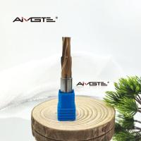4 Flute TiAlN revestido de carburo Reamer de paso herramienta de dimensionamiento de agujeros de múltiples niveles para aleaciones de acero y aluminio