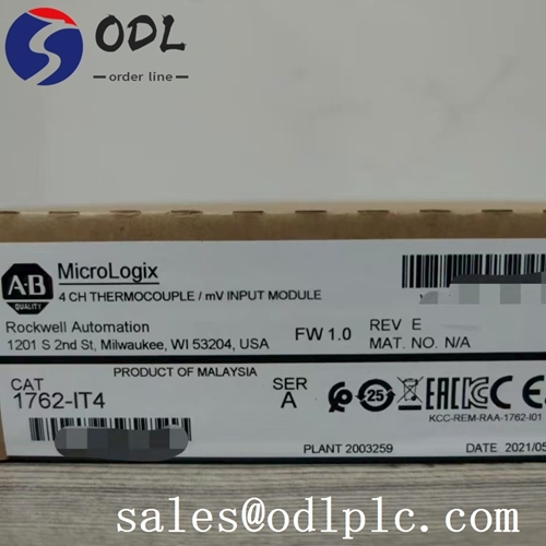 Allen Bradley 1762-IT4 MicroLogix 1200 RTD/TC Input Module