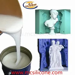 Liquid Raw Material Mold Making Silicone Rubber RTV for sculptures, Concrete, cement Mold