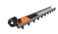 Kuka GL1000 Unité de sol linéaire de 1,5 m/s avec une charge utile de 1000 kg pour le palettiseur de soudage