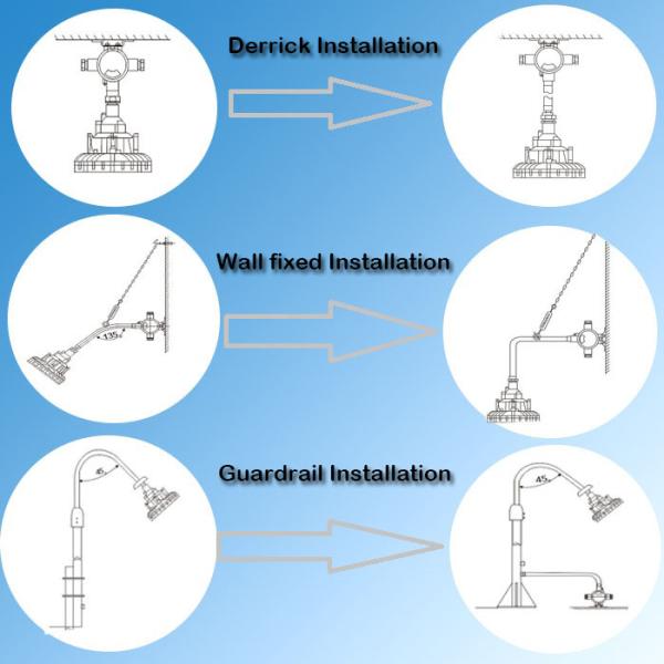 IP67 привело тоннель освещая взрывозащищенное снабжение жилищем алюминия заливки формы