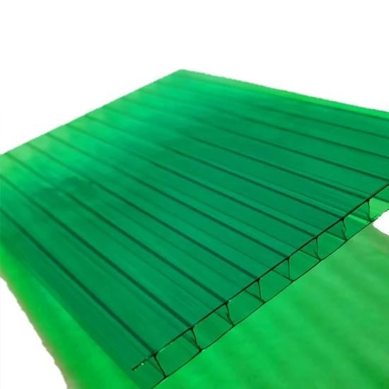 Honeycomb Plastic Polycarbonate Plastic Sheets 20mm Colored Anti UV