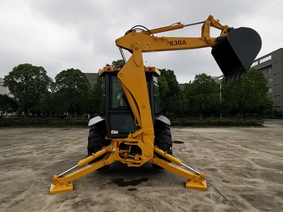 630 Wheeled Backhoe Loader Compact WZ30-25 Backhoe Excavator Loader