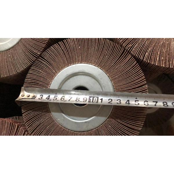 200*25*32mm Chuck Type Flap Wheel for Metal Polishing Grinding at 20000RPM Max Speed