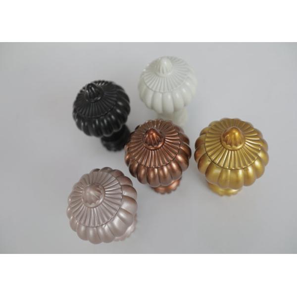 Простое пластиковое окно 4 крышки конца рельса занавеса дюйма