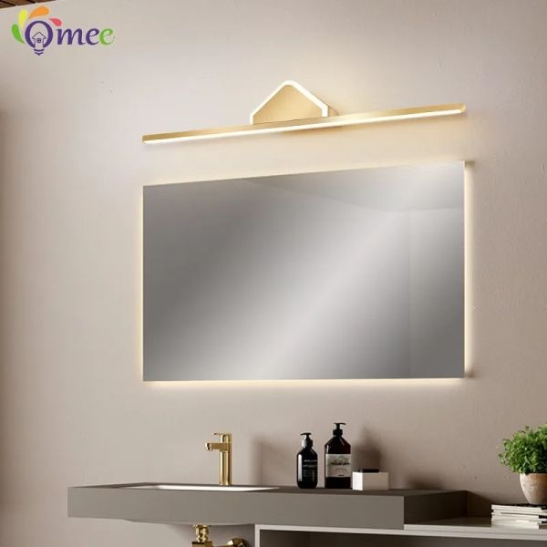 Golden Mekup Lighting Bathroom lamps Large L 80 60 40cm Mirror Front Light(WH-MR-92)