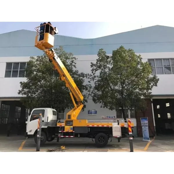 China Jmc 19 21 22 Meters Telescopic Boom Working Truck, Man Lifting Truck
