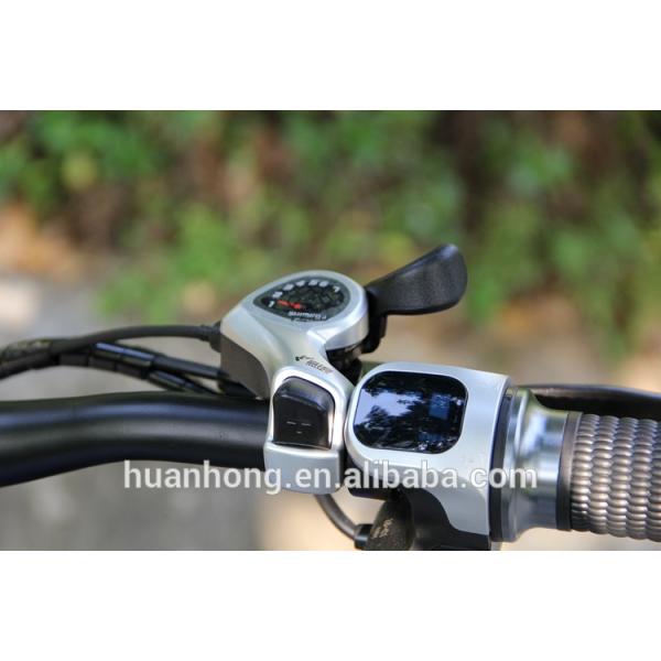 26 Inch Fat Tyre Electric Folding Bike 7 Speed Multi Color Aluminum Alloy Frame