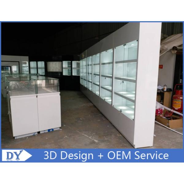 Простые деревянные ювелирные экранные чехлы / ювелирный дисплейный счетчик