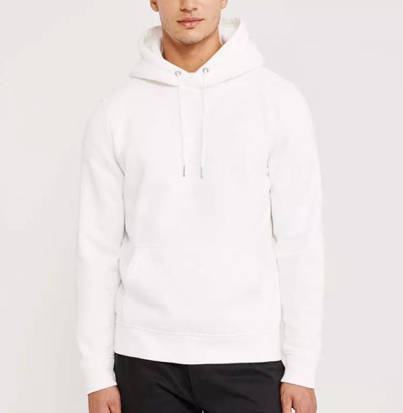 Regular Cotton Long Sleeve Pullover Hoodie Customized Logo Printing