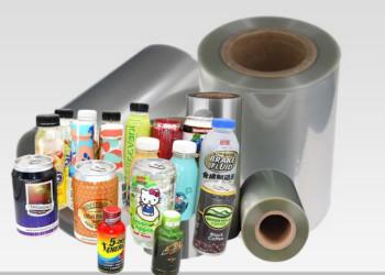 Bottle Label PET Shrink Film 30um-60um Thickness With Glossy Surface