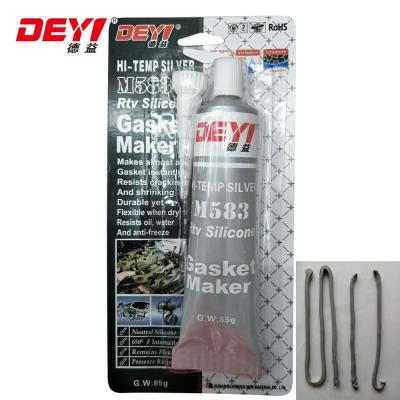 Car Engine High Temperature Grey RTV Silicone Gasket Maker -60-320C With Neutral