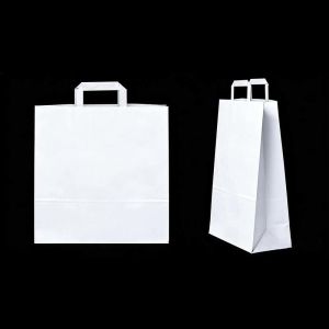 Flat Handle Paper Bag