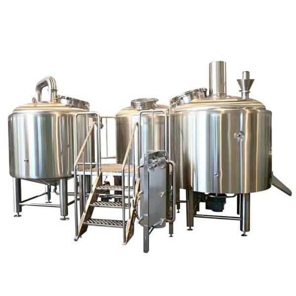 Atualize a sua cervejaria com equipamentos de fabricação de cerveja industrial de prata e personalização