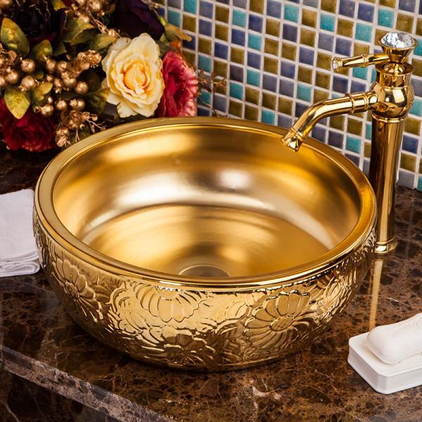 Ceramic Wash Basin Gold Titanium Nitride Coating Machine