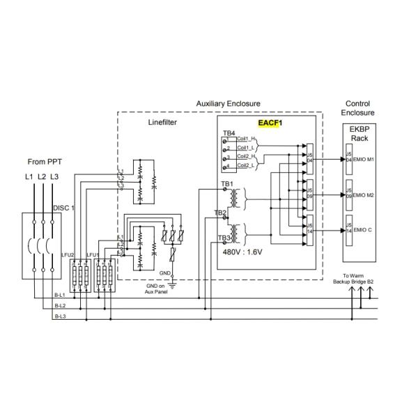 IS200EACFG2ABB Panel de retroalimentación de la corriente de aire acondicionado de GE Exciter