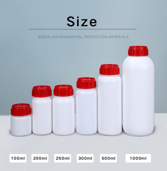 Botelha de plástico COEX vazia Botelha de reagente 500 ml Para medicamento líquido químico