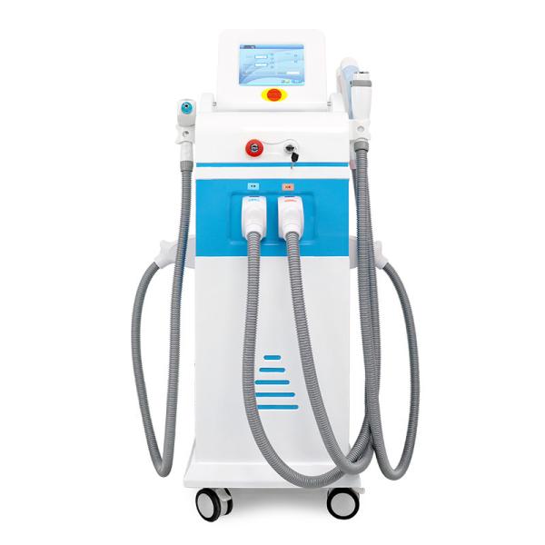 4-in-1 Beauty Machine with Elight Laser RF IPL Nd Yag Hair Removal Device