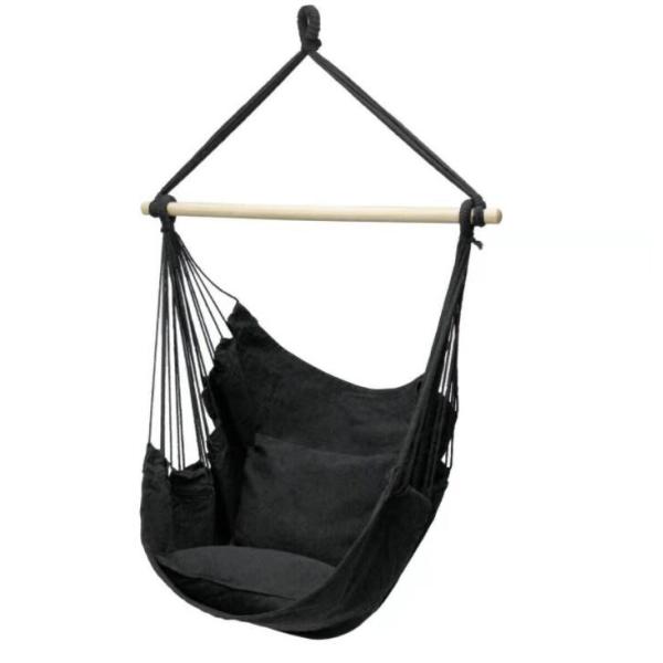 Indoor Hammock Swing Chair , Canvas Outdoor Hanging Chair Customized Color