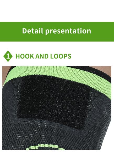 Thick and high elastic knee pads, performance analogous to heated knee pads