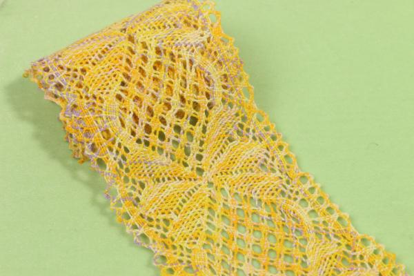 Scallop Wide Crochet Lace Trim OEKO TEX 100 Approved Organic