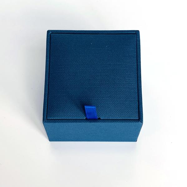 Luxury custom ring boxes jewelry Set leather Ring Box Bracelet Earring gift packaging box with logo printed