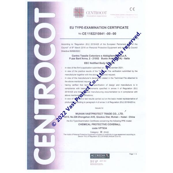 CE Tipo 5 6 Abrigos de una sola vez con capucha Traje resistente al agua duradero Para solicitud personalizada