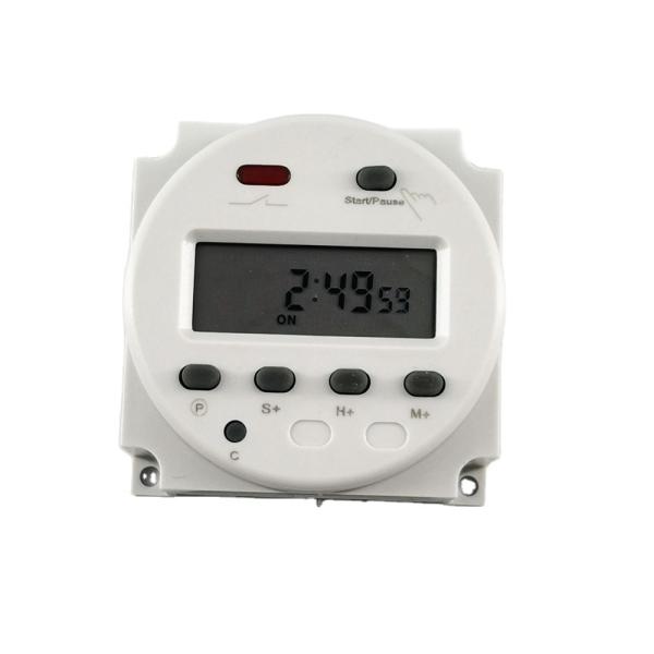 Weekly Programmable Electronic Timer CN102B DC12V 24V AC110V 220V 16A Digital Time Switch