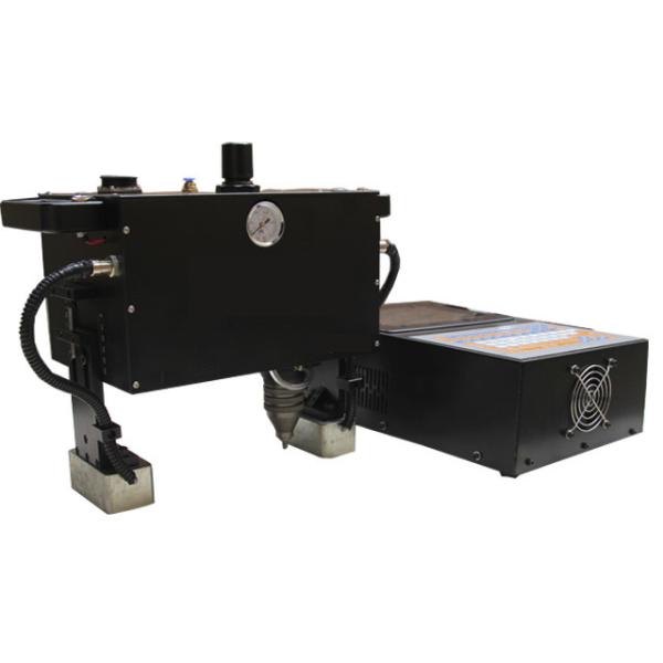 Black Chassis Dot Pin Marking Machine / Metal Marking Machine Big Punching Power