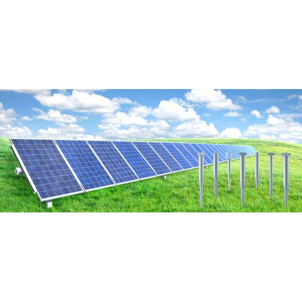 500~2500 винт земли Mm длины 76*1600/2000/2500 складывает систему установки панели солнечных батарей кронштейнов PV