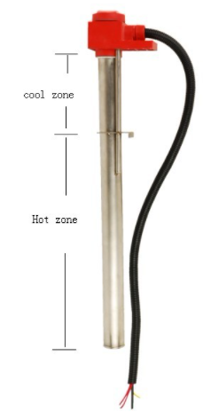 Подогреватель 230V 3P 10KW Ultrapure воды PTFE онлайн/электрический встроенный