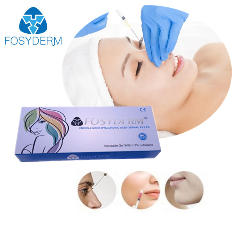 Fosyderm 2 мл Гиалуроновая кислота Dermal Filler для морщин лица губы подбородок щеки