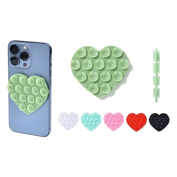 Explosive Wear-Resistant Silicone Double-Sided Suction Cup Phone Stand Multi-Style Design Desk Organizer for Mobile Phone Fixed