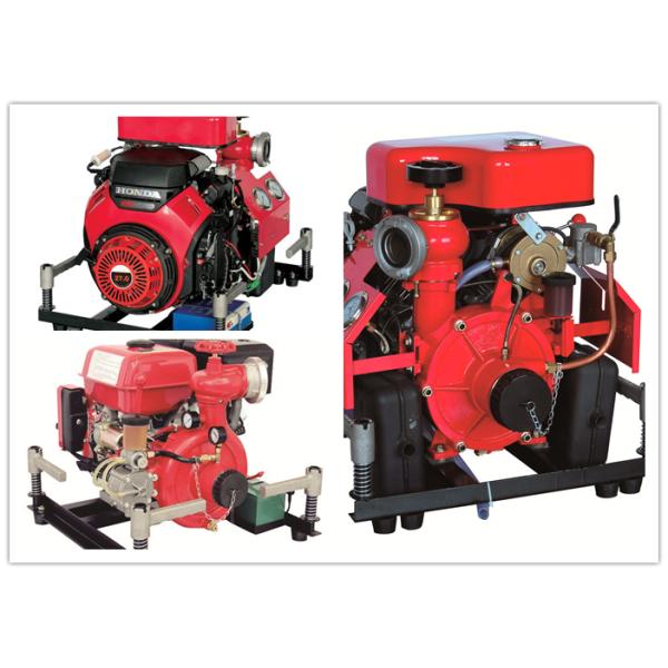 Mano portátil de la profundidad de la succión del máximo de la bomba de fuego de la alta elevación los 9m/inicio eléctrico del comienzo