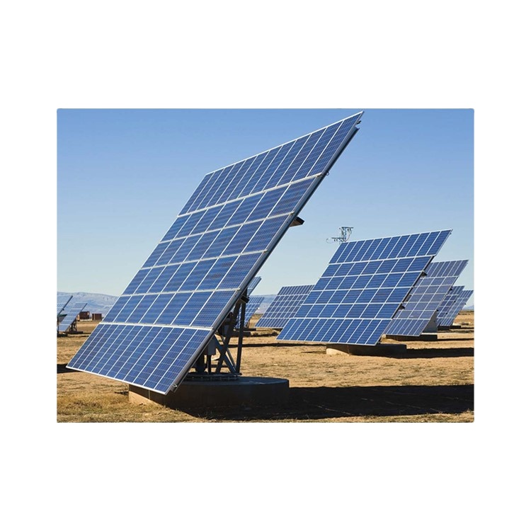 3kw Dual Axis Smart Solar Tracking System Wind Withstand Solar Tracker Ground Mount Solar Panel Tracking Systems