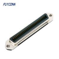 Imprensa Pin Contact do PWB 64 50 Pin Solderless Centronics Connector With