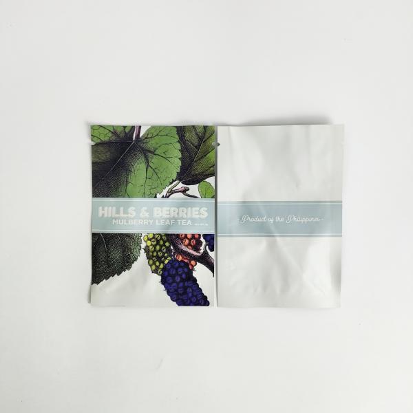 Custom Logo Design Printed Foil Custom Plastic Bags Three  Side Seal Bag For Snack