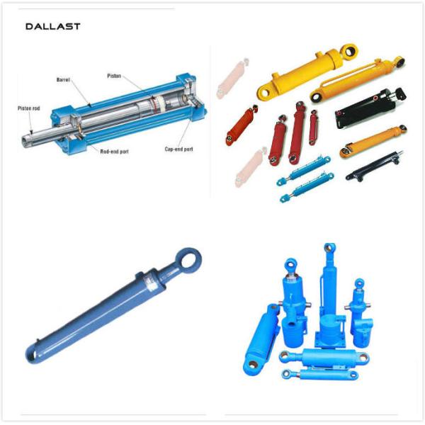 Tipo cilindro hidráulico, Ram del pistón de RoHS de Double Acting Hydraulic del excavador