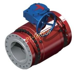 Flange Connection Manual Ball Valve API 6D Standard